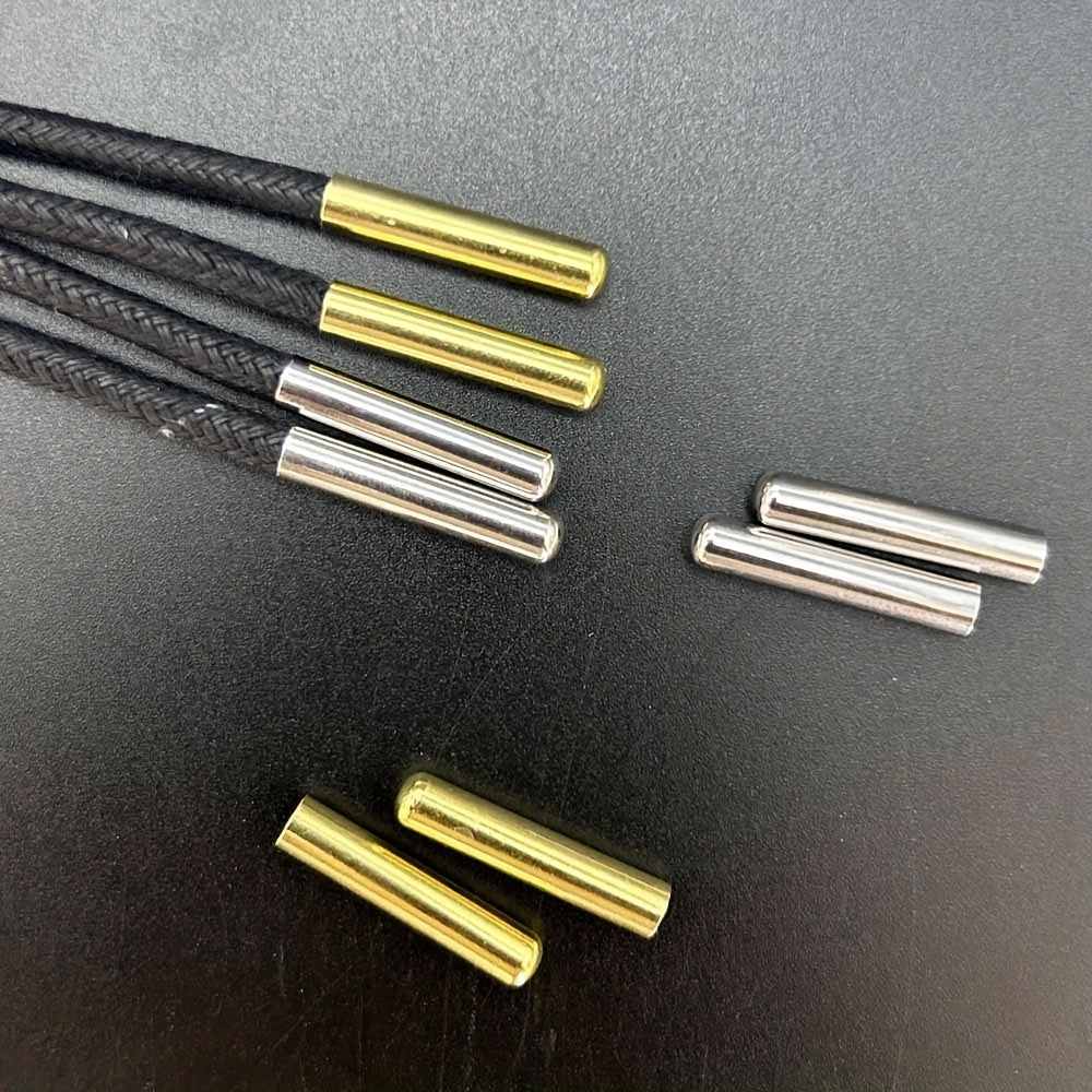 20 Pcs Zinc Alloy Shoelace Tips Metal Aglets for Sneakers and Repairs
