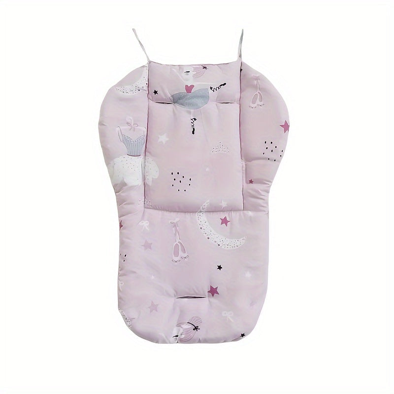 Kichkintoylar va chaqaloqlar uchun bolalar aravachasi o'rindig'i yostiqchasi, yumshoq polyester, izolyatsiya qiluvchi qulaylik