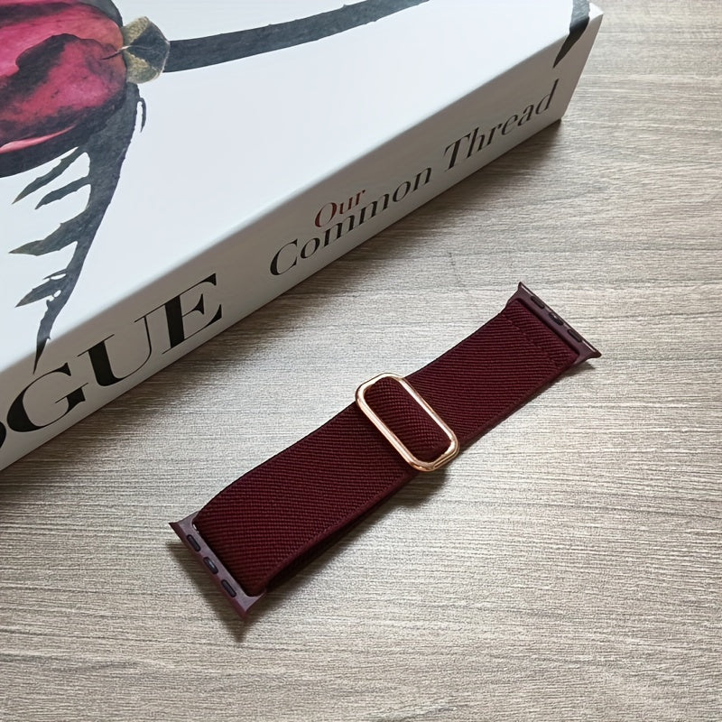 Nylon Braided Waterproof Smartwatch Band for 38mm to 49mm Compatible with Series Ultra and SE