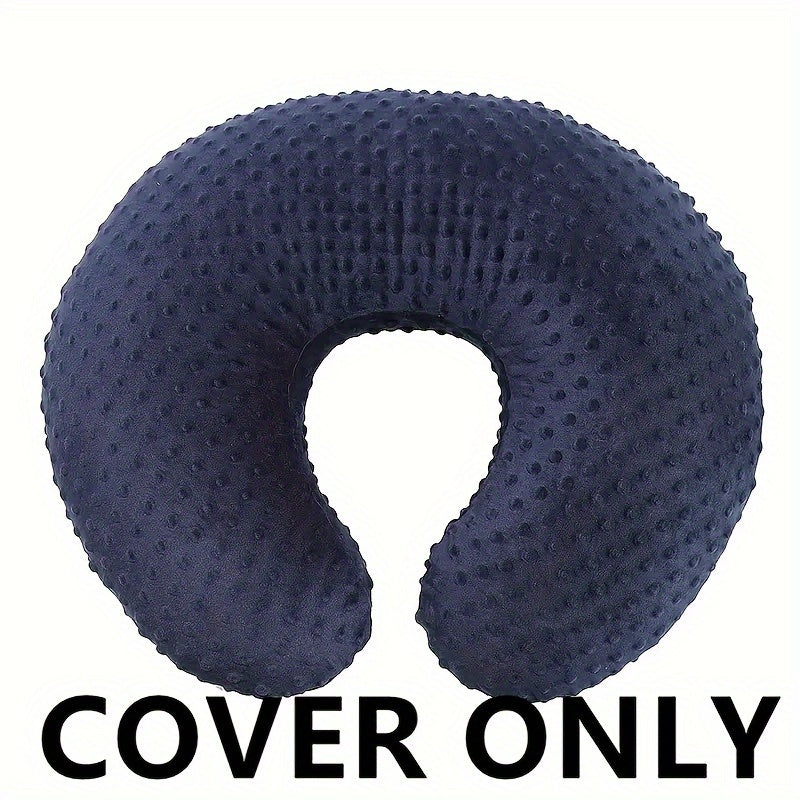 Minky Nursing Pillow Cover for Breastfeeding and Infant Comfort