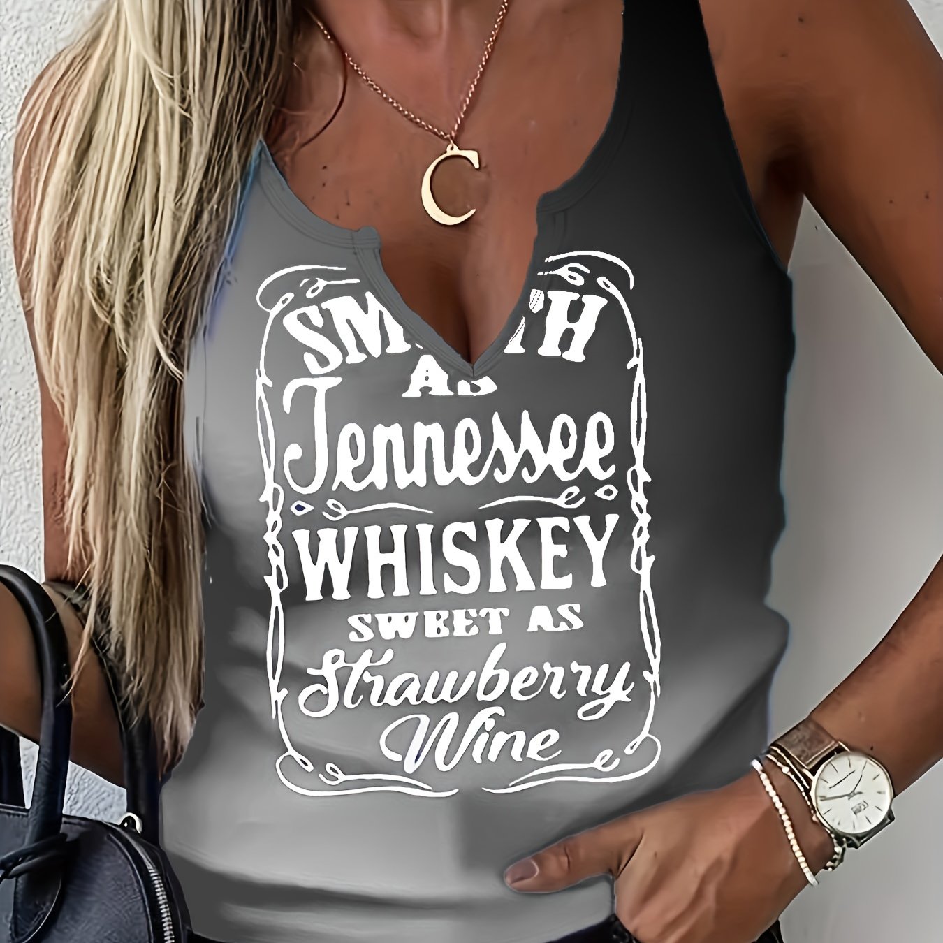 Women's Sleeveless Printed Top Casual Outerwear Lingerie Underwear