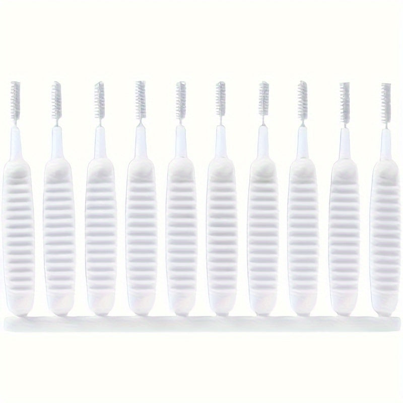 10-Piece Dust Plug and Cleaning Brush Kit for Computers and Laptops