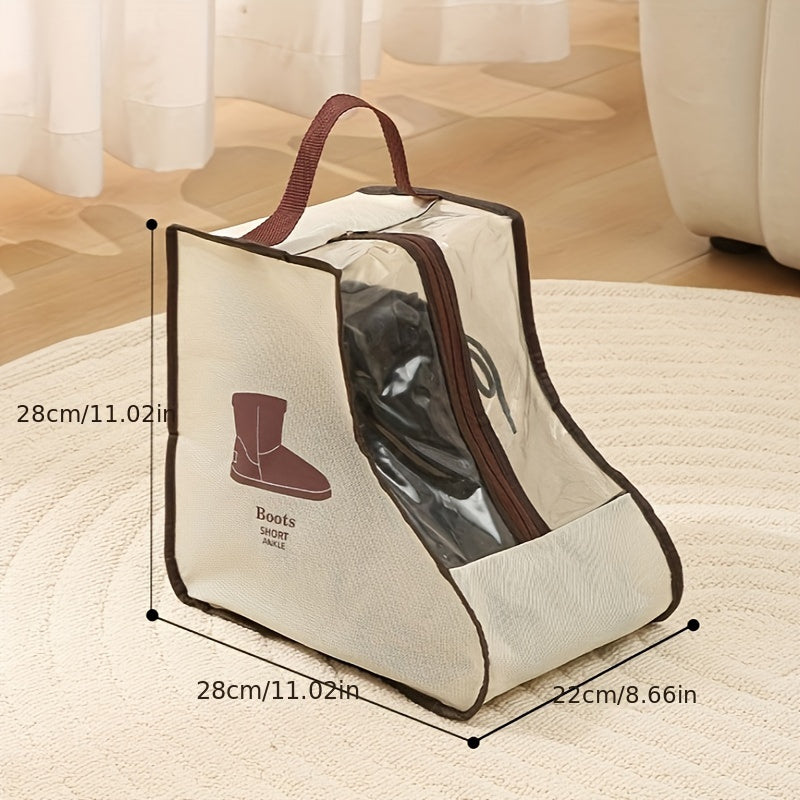 Multi-Functional Fabric Boot Storage Bags with Handle Set of 1