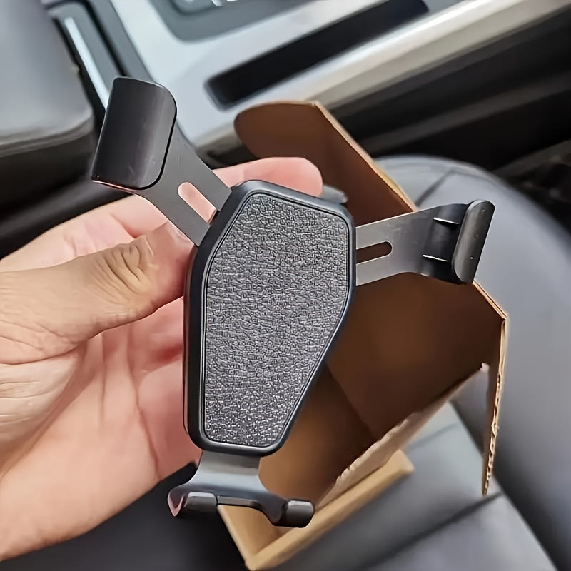 Soporte universal para teléfono de coche ajustable de ABS para rejilla de ventilación y navegación