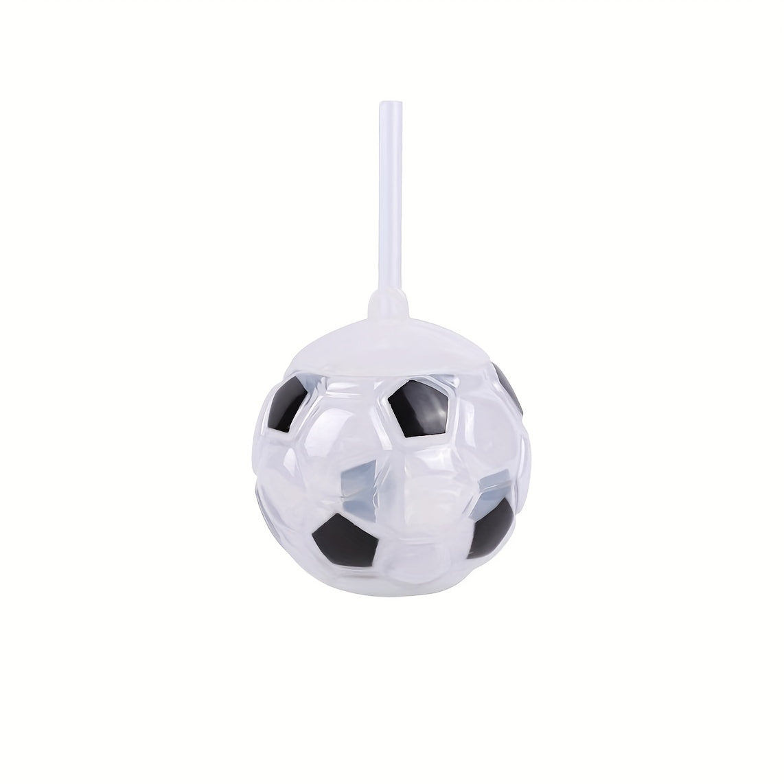 Kids' Straw Cups with Football Watermelon Baseball Designs for Milk Tea and Fruit Drinks