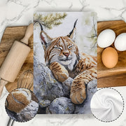2 ta Ultra Soft oshxona sochiqlari to'plami 40x60cm, suv o'tkazmaydigan, qirg'oq dizayni
