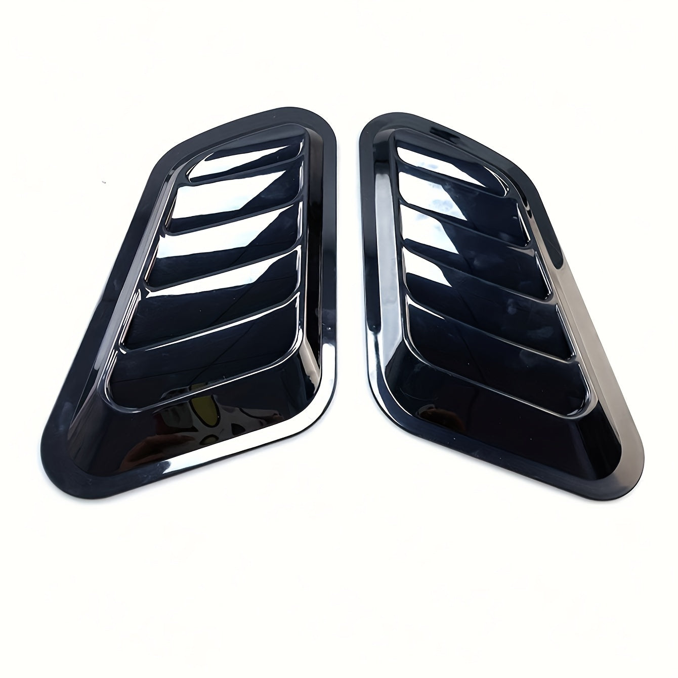 2PCS Car Fake Air Outlet Decorations Shark Gills Simulation Air Intake Accessories