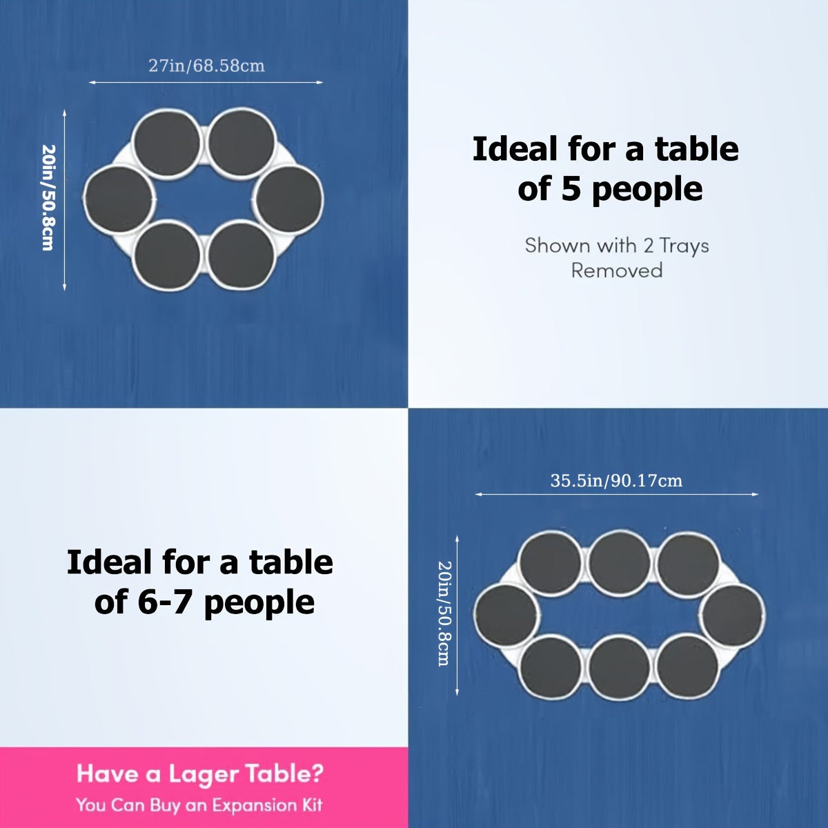Portable meal tray for dining table with easy operation and anti-scald features