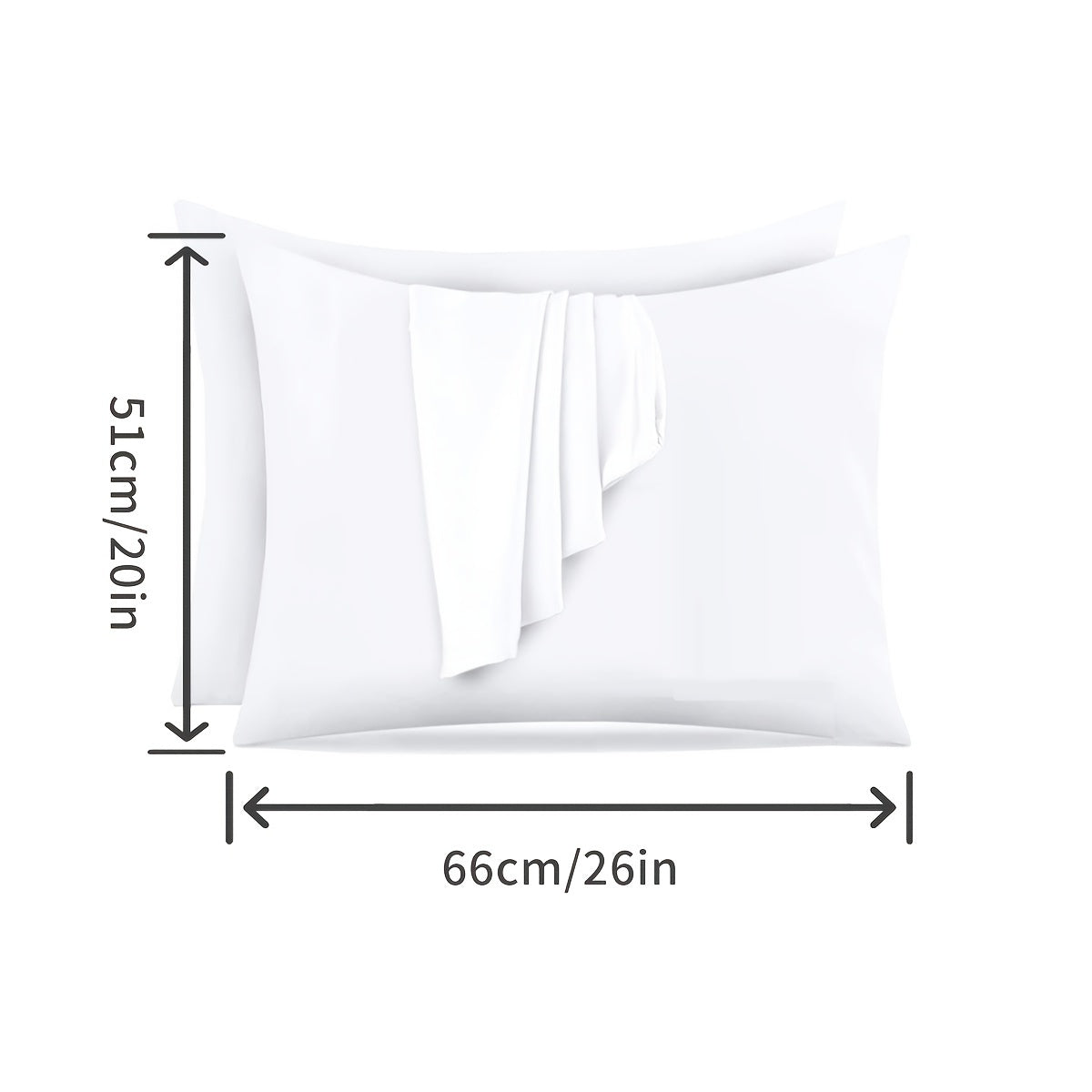 Waterproof Stain-Resistant Pillowcase Super Soft Thickened and Enlarged Design