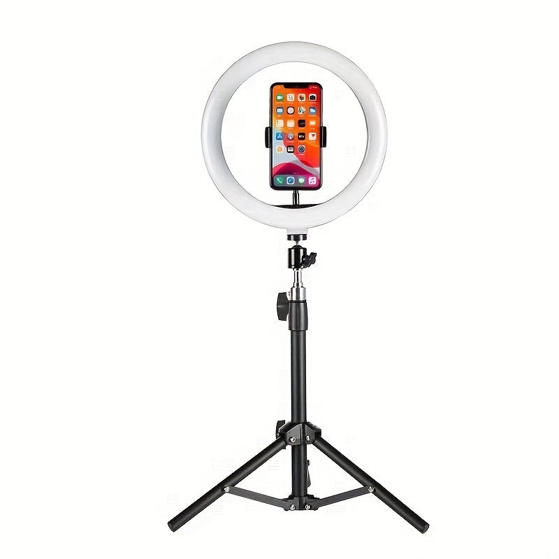 10-Inch Heavy-Duty Adjustable Light Stand with 1.1m Tripod for Photography Studio Lighting