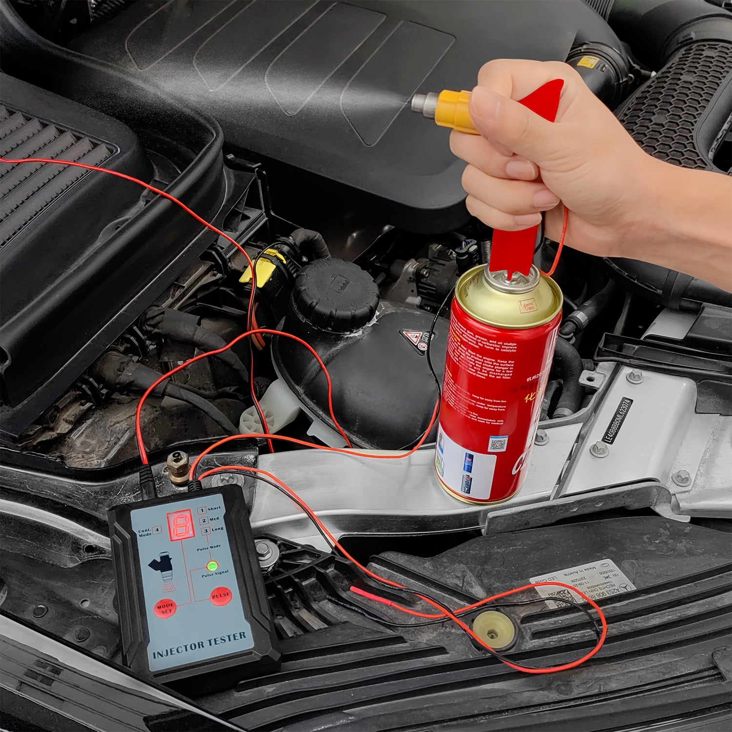 Upgraded Injector Tester for Simultaneous Testing with 8 Pulse Power Drive Mode