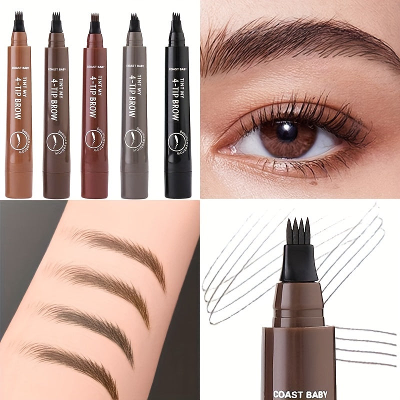 Women's Eyebrow Pencil Ultra-Fine Waterproof Smudge-Proof Long-Lasting