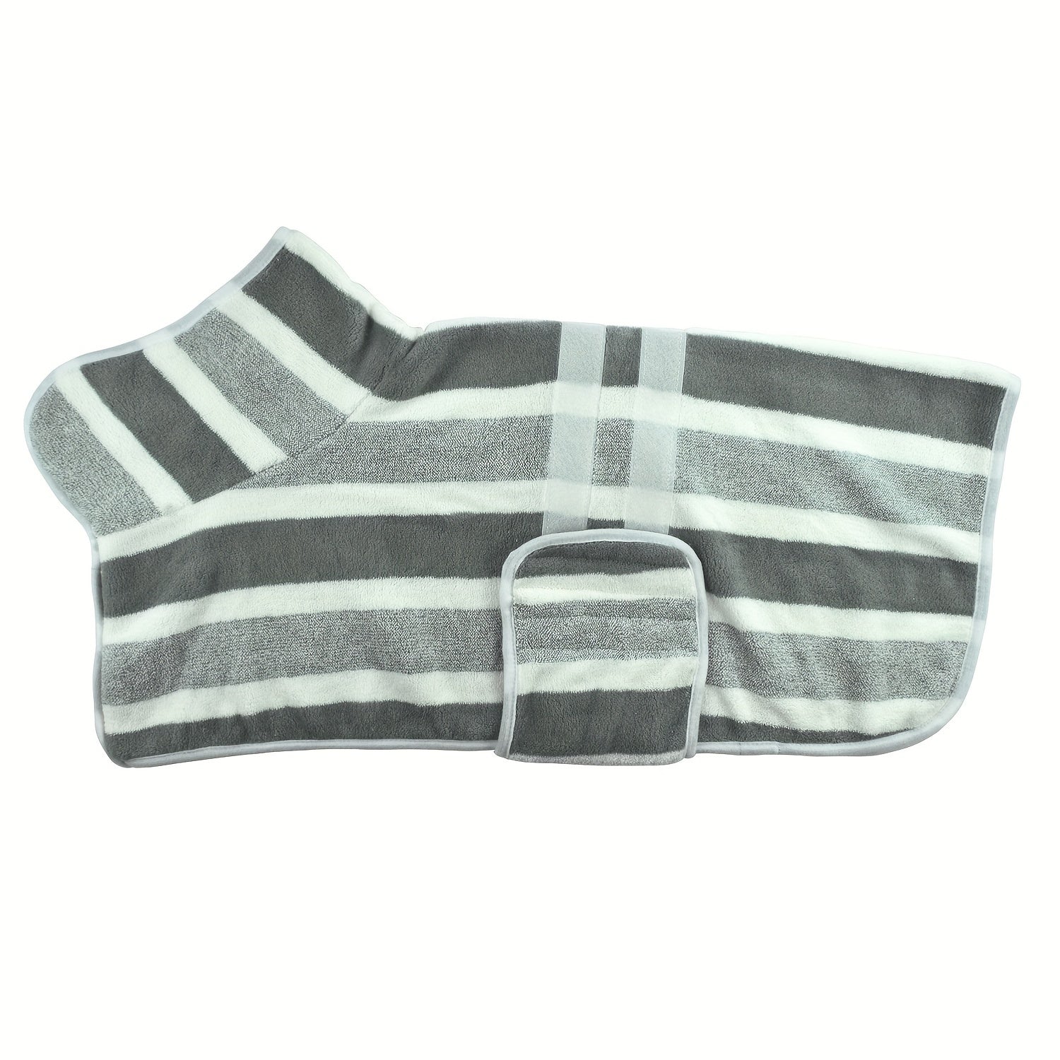 Water-Absorbing Dog Bathrobe for Wet Dogs Quick-Dry Polyester Towel for Baths Walks Swimming