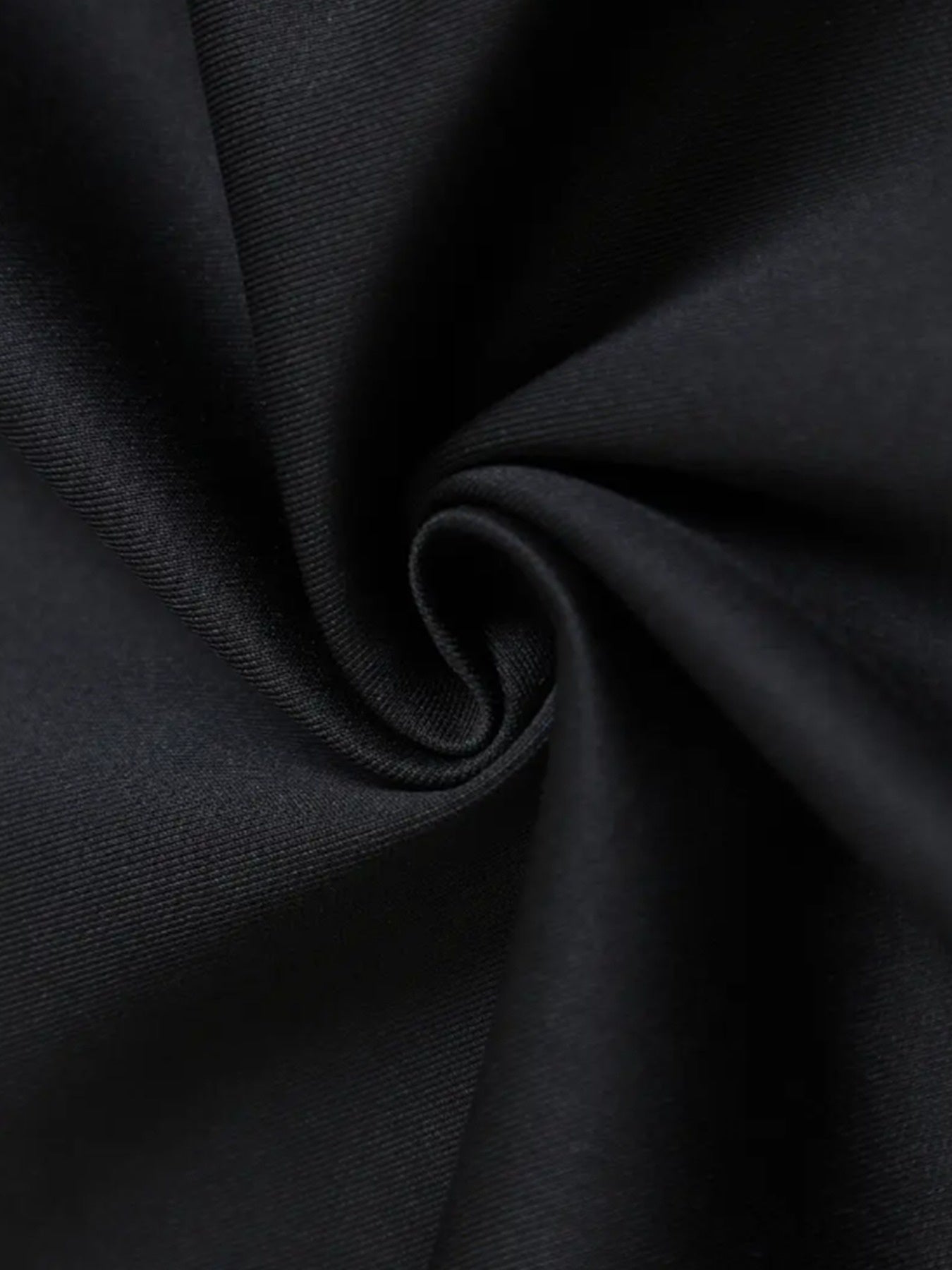 Plus Size Women's Black Baseball Collar Zip-Up Jacket with Pockets