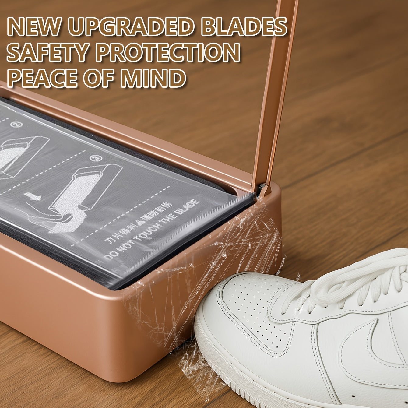 Indoor Plastic Shoe Covers for Home and Hospital|One-Time Use, Floor Protection