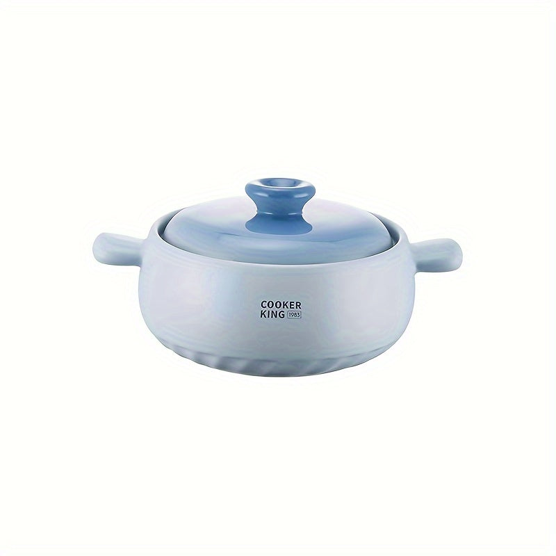 Керамическая кастрюля COOKER KING - Устойчивая к высоким температурам, без трещин, идеальная для газовой плиты, отлично подходит для супов и запеканок, доступна в размерах 2.5/3.5/4.5L