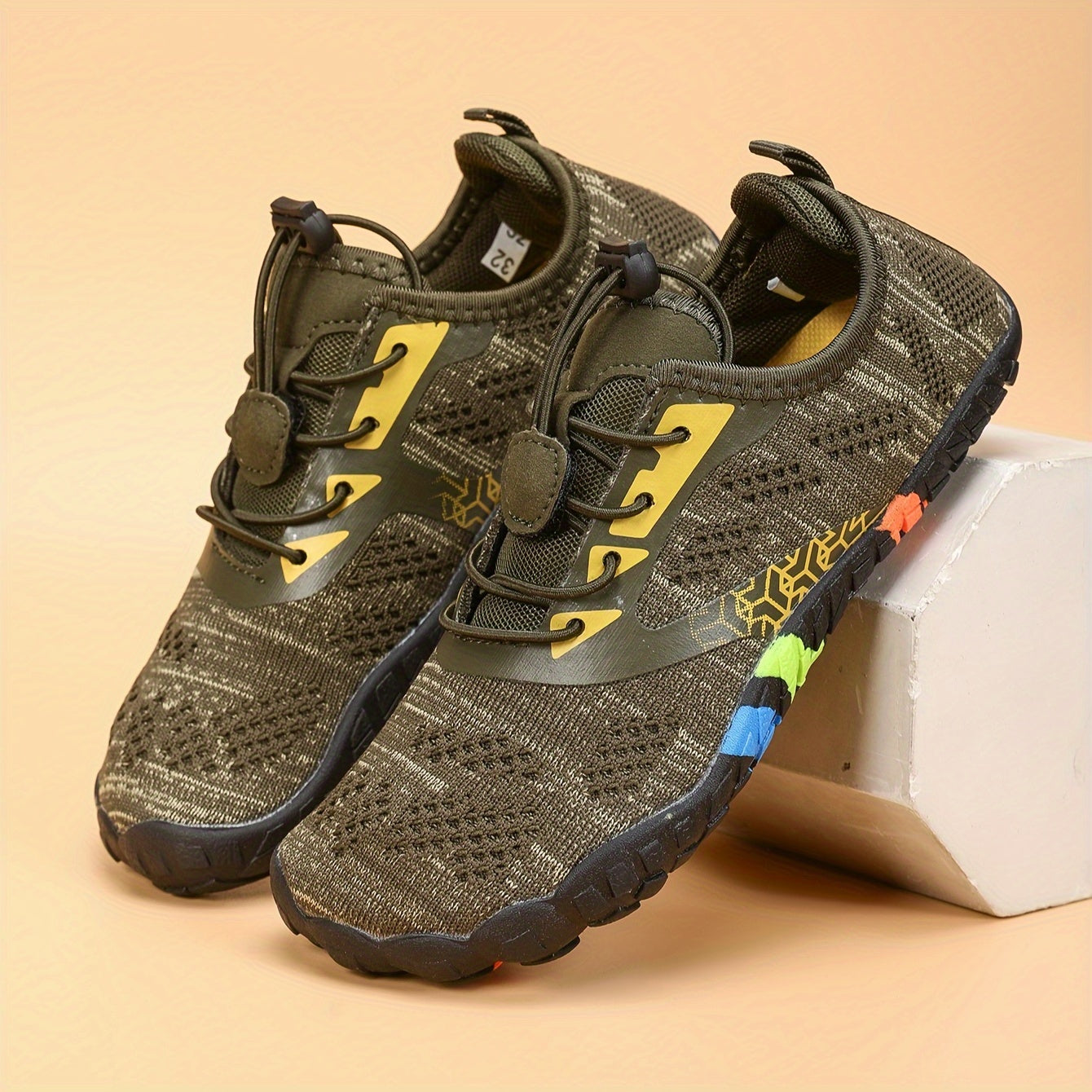 Zapatos de agua para niños, ligeros, de secado rápido, con slip-on, deportivos y casual para niños y niñas