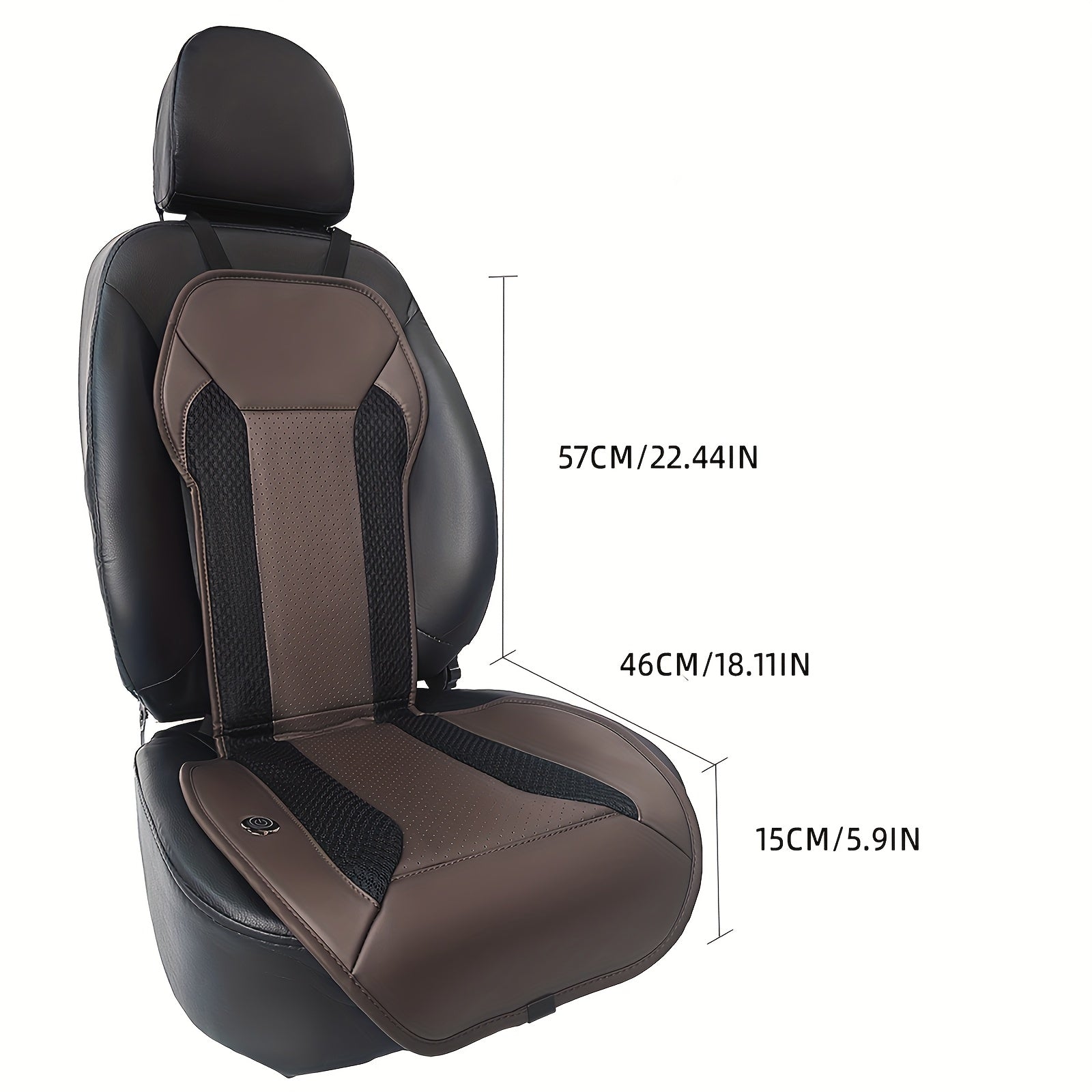 Car Seat Cushion Ventilated Cooling Cover for Small Cars Vans Trucks