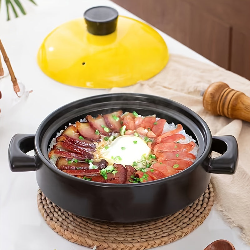 BLX GREEN 108oz Keramika To'siq Qopqog'i bilan Non-Stick, Yuqori Haroratga Bardoshli va Tozalash Oson. Qovurish va Qaynatish uchun Mukammal, Uy va Tijorat Oshxonalari uchun Mustahkam.