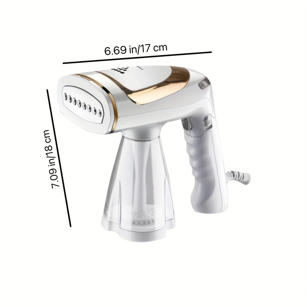 Portable Handheld Garment Steamer 2-in-1 Wrinkle Remover for Home Office Travel