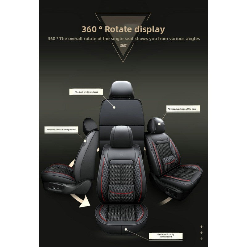 Универсальные многоцветные чехлы для автомобильных сидений на пятиместный автомобиль всесезонные дышащие