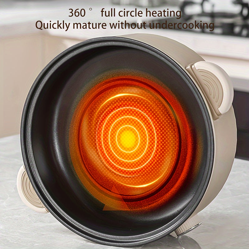 Electric Boiling Pot 220V-240V Food Contact Safe PP Material European Plug