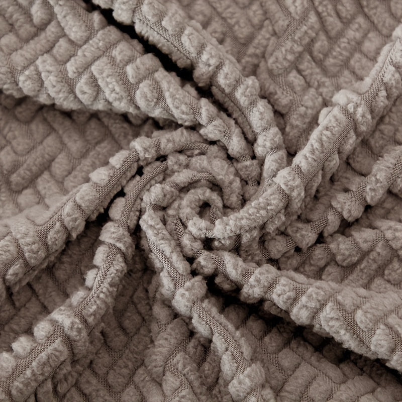 2-Piece Stretch Knitted Armrest Covers for Furniture Protection Sofa Chair Recliner Couch