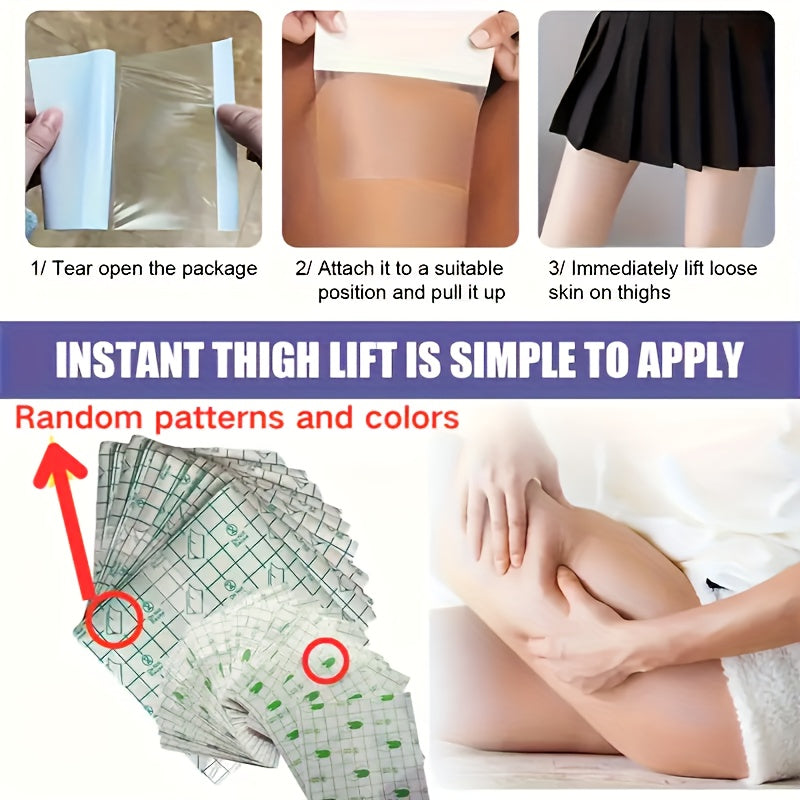 Women Thigh and Buttock Shaping Patches Odorless Waterproof Skin Tightening