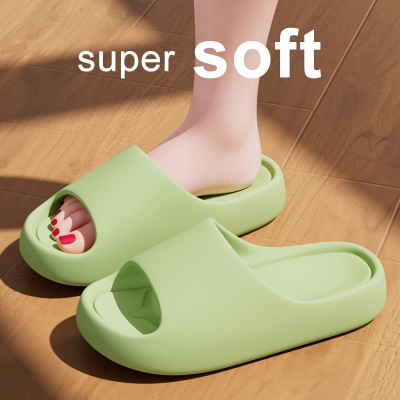 Women's EVA Slip-On Slippers Black Indoor Outdoor Comfort Sandals