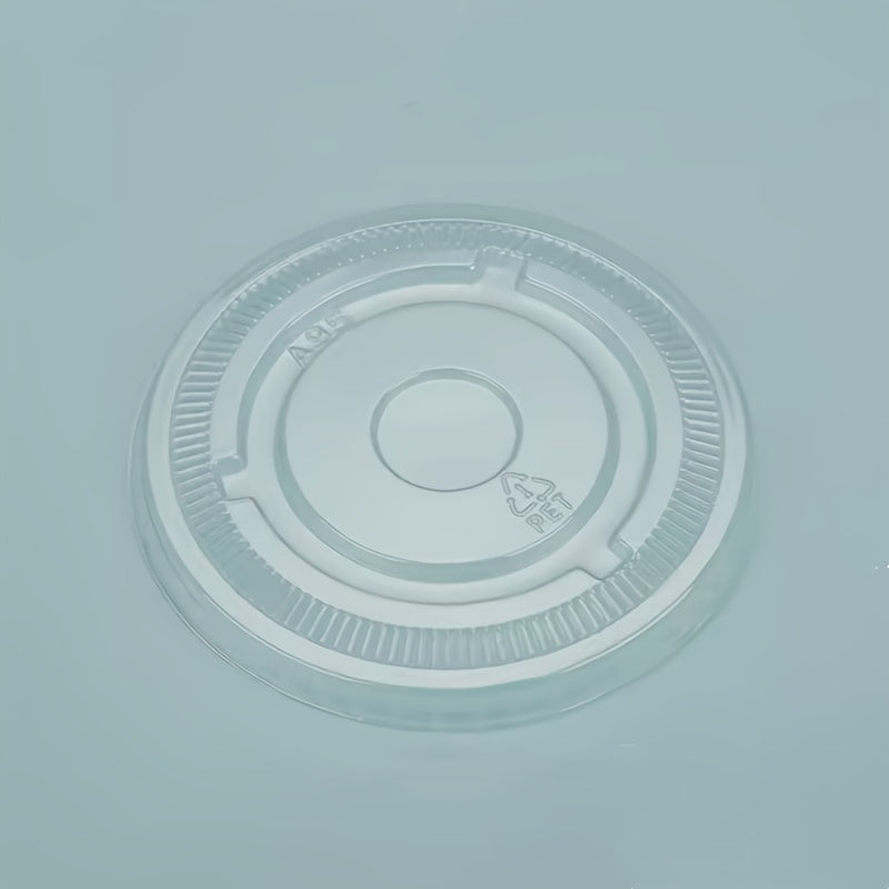 Plastic Dessert Cups with Dome Lids, 50-100 Pieces, Leak-Proof, Clear