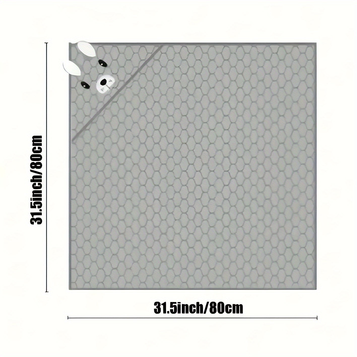 Personalized Cartoon Animal Bath Towel Blanket Soft Polyester Gray Pink Blue Gift