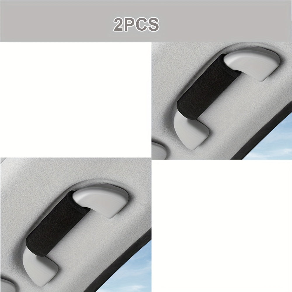 Avtomobil ichki bezaklari yumshoq tutqich qopqog'i, avtomobil eshigi himoyachisi, 2 dona