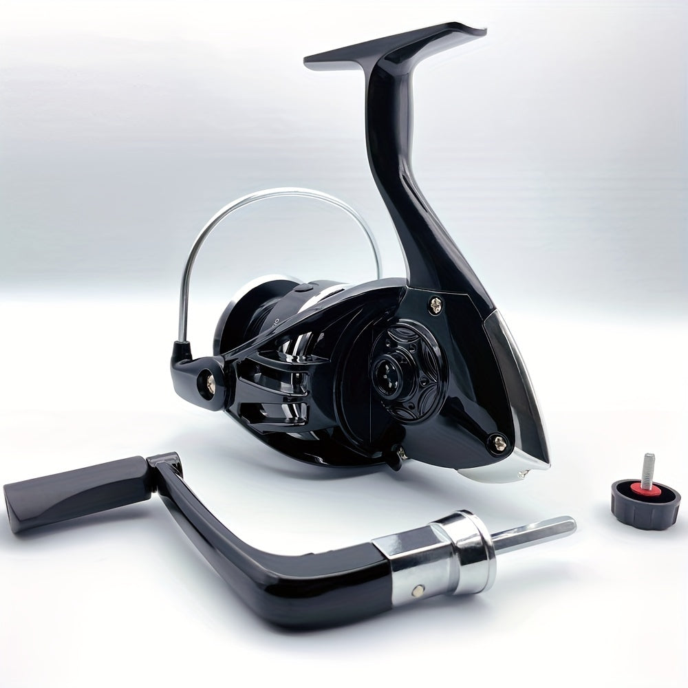 Spinning Reel 1000-7000 Series Saltwater and Freshwater with Metal Cup and Folding Rocker Arm