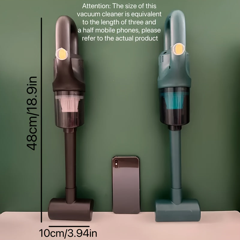 Rechargeable Handheld Vacuum Cleaner with High Suction Power for Home Car Office