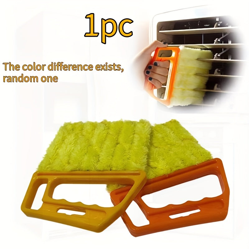 Microfiber Window Cleaning Brush with Dusting and Blind Cleaning Features