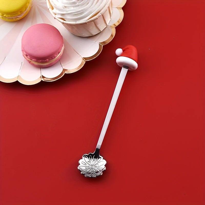 Rojdestvo multfilmi rostlyan po'lat qoshiq, sut, qahva, shirinliklar, asal, ziravorlar uchun