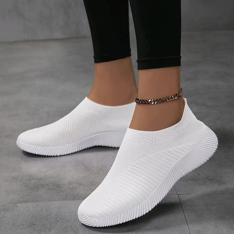 Zapatillas de punto transpirables para mujer con soporte Lightsole para todas las estaciones