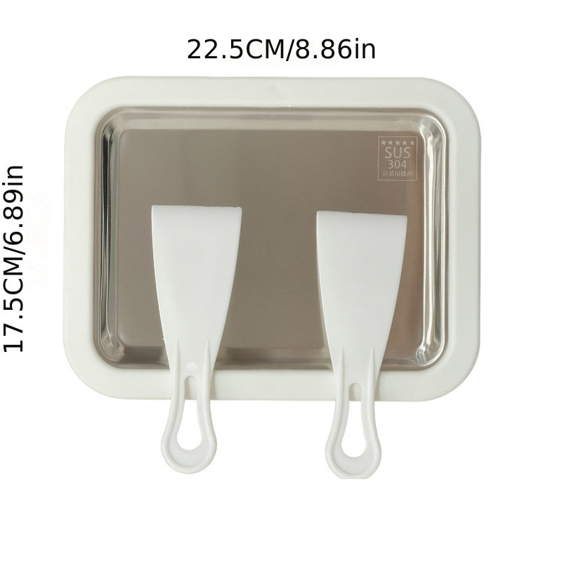 Máquina de helados de acero inoxidable para yogur y helado de leche caseros