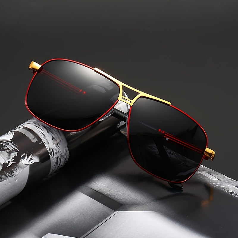 Polarized Large Frame Glasses for Women and Men for Driving Fishing Outdoor Activities