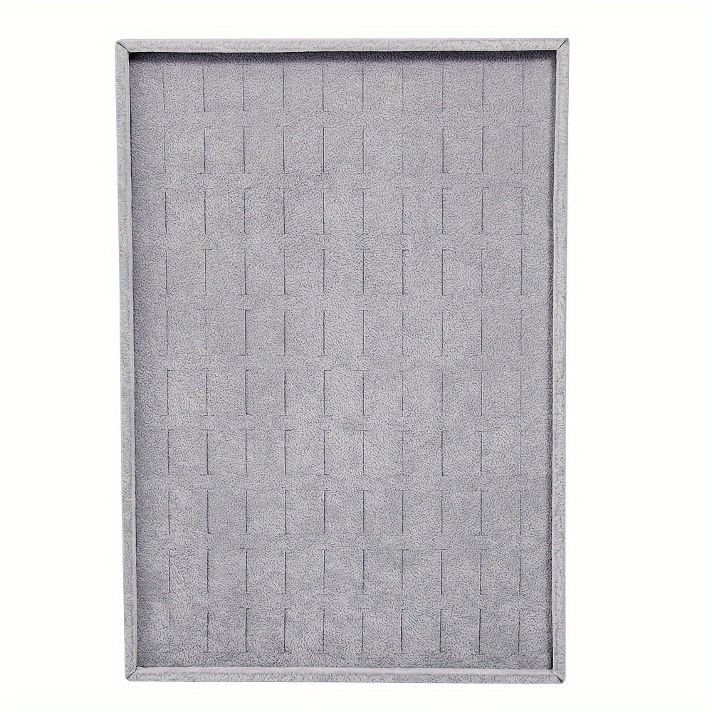 Velvet Jewelry Display Tray for Rings Earrings and Studs Organizer Storage