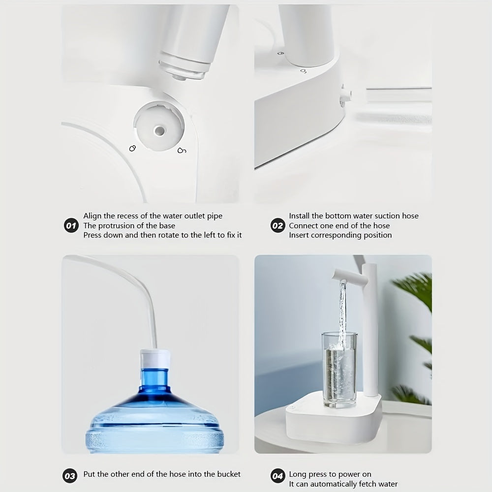 Electric Water Dispenser with USB Charging for Home Office Use