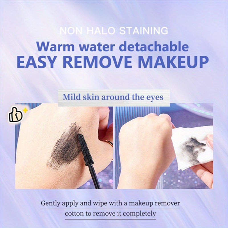 Lengthening Black Mascara for All Skin Types Long-Lasting Volumizing