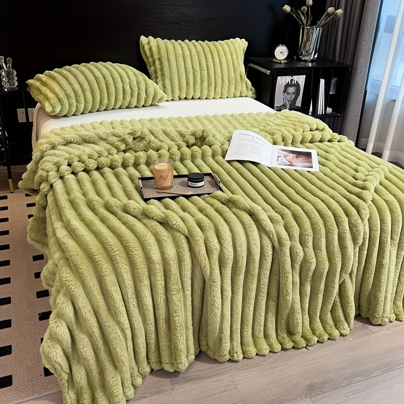 Uy yoki ofis uchun qulay flanel yostiqchasi, barcha mavsumlar uchun, dog'ga chidamli