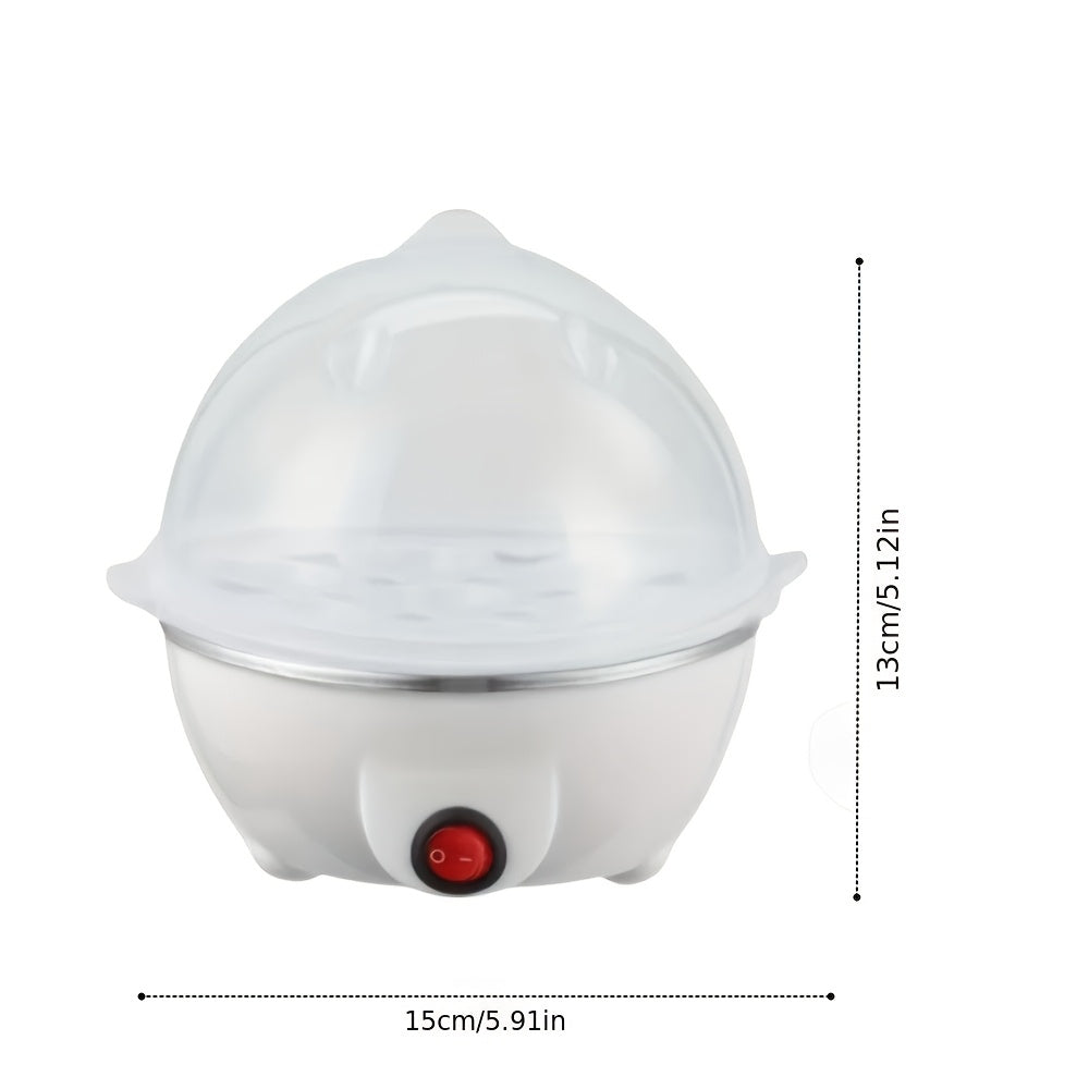 Electric Steamer with Egg Cooker Automatic One-Button 3D Heating Dry Burn Protection