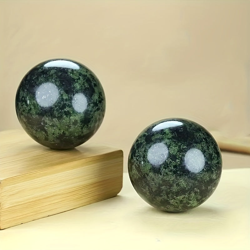 Serpentine Natural Stone Sphere Decorative Home Decor