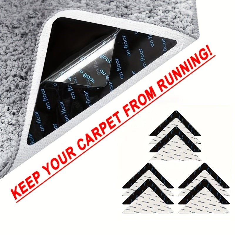 Black And White Carpet Retainer 4/8/12/16/20 Inch Non-Slip Floor Tile Mat