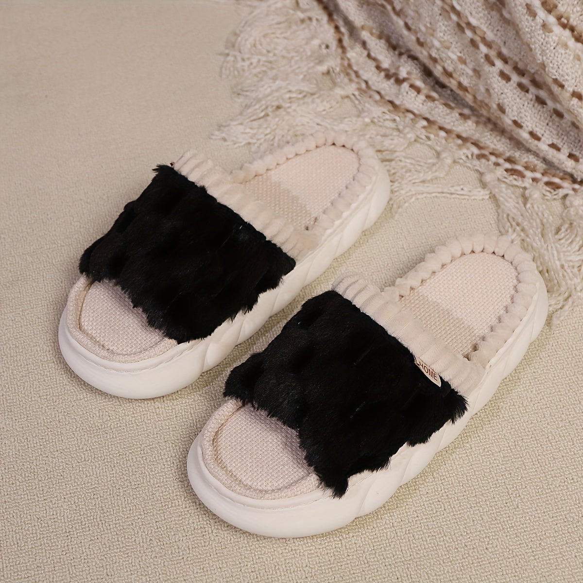 Ayollar uchun barcha mavsumlar uchun yumshoq va qulay ichki va tashqi choyshablar TPU taglik bilan