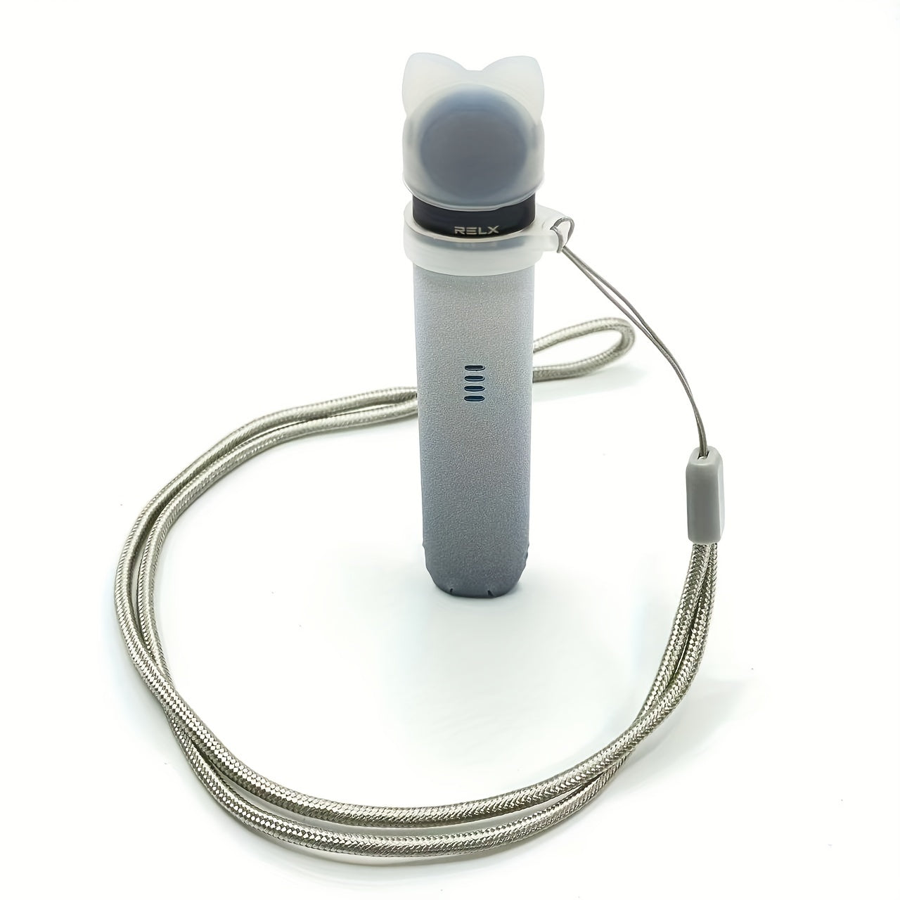 Cute Bunny Silicone Dust Cap Universal Fit Durable Accessory with Lanyard