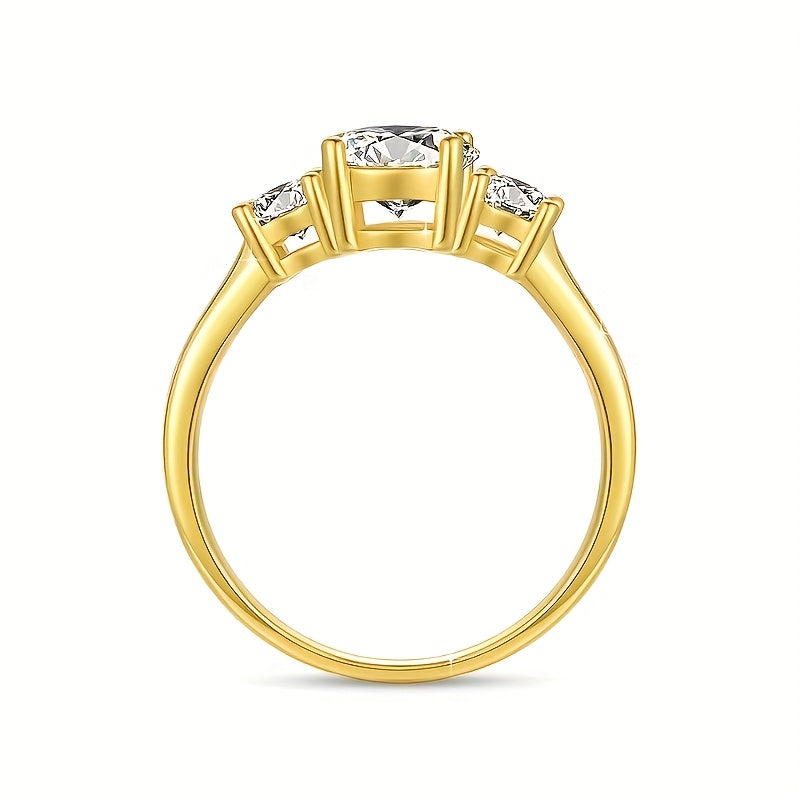 Сногсшибательное обручальное кольцо из серебра 925 пробы с блестящим дизайном, исключительно блестящее кольцо для пальца, украшенное подарочной коробкой