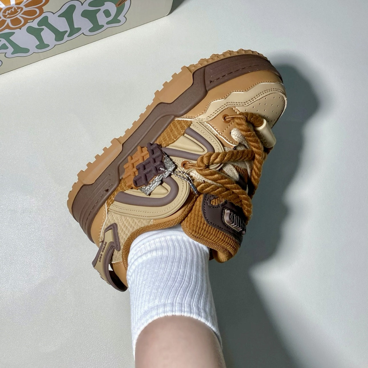 Винтажные мужские и женские повседневные кроссовки из микрофибры, нескользящая толстая подошва